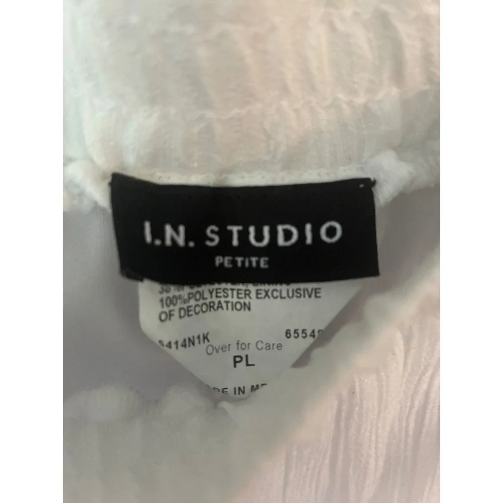 Studio Maxi Skirt Women PL Blue White Tiered Ombre‎ Tassel Petite Bohemian